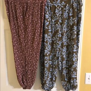 LOT (2 Pair) AERIE HOMEBODY JOGGERS- XL